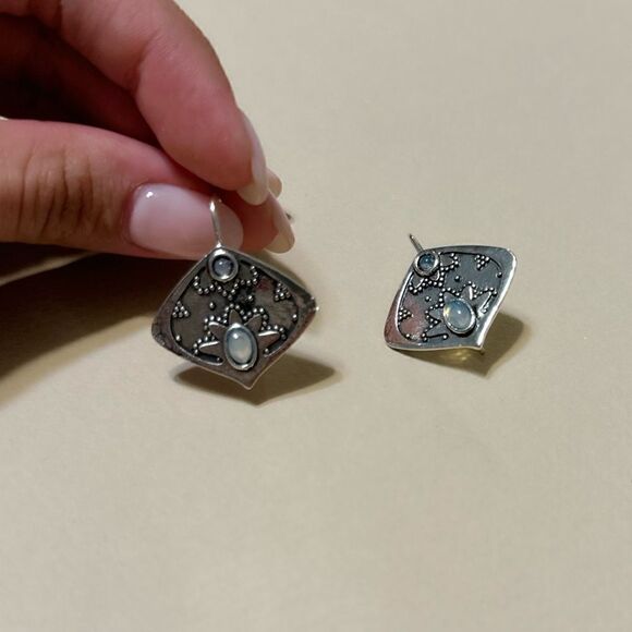 Boho earrings N812 - Picture 2 of 3